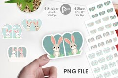 Sticker Heart Rabbit Product Image 1
