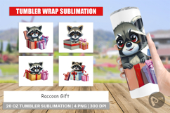Tumbler Raccoon Gift Product Image 1