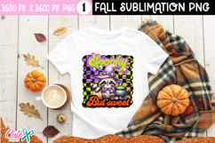 Raccon  Halloween Sublimation PNG