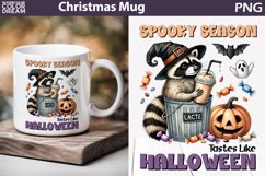 Raccoon Halloween Mug | Halloween Sarcastic Coffee Mug Product Image 1