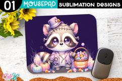 Raccoon Mouse Pad Sublimation PNG
