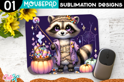 Halloween Mouse Pad Sublimation PNG