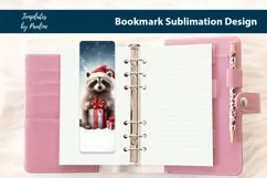 Christmas Bookmark sublimation design