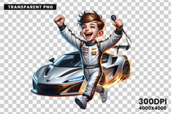 race car driver celebration png, motorsport celebration clipart sublimation, racing driver winner png, race car champion sublimation design, victory celebration racing png, automotive racing clipart design, motorsport t shirt sublimation png, race car cel