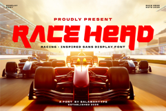 Race Head - Racing Sports Font Product Image 1
