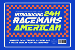 Racemans American  Speedy Display Font Product Image 1