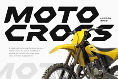 RACER - Racing Car Modern Font Product Image 2