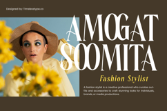 Rachon - Bold Tall Serif Display Font Product Image 13