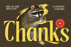 Rachon - Bold Tall Serif Display Font Product Image 20