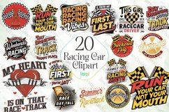 Racing Car Clipart Sublimation Clipart Product Image 1