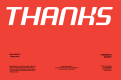 Neospeed - Futuristic Font Product Image 10