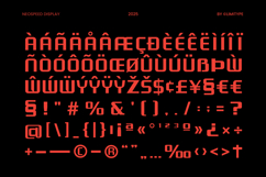 Neospeed - Futuristic Font Product Image 5