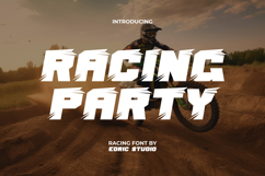 Racing Party Font Product Image 1