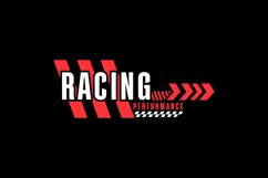 Racing performance sticker template concept Product Image 2