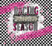 Racing Season | 20oz Tumbler Sublimation Wrap PNG Product Image 2