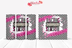 Racing Season | 20oz Tumbler Sublimation Wrap PNG Product Image 1