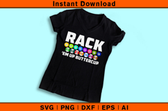 Rack ’Em Up Buttercup SVG Funny Pool Billiards Design Product Image 3