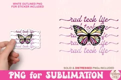 Rad Tech Life PNG, Radiology and Rad Tech png Product Image 1