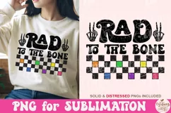 Rad to the bone PNG, Radiology and Rad Tech png Product Image 1