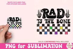 Rad to the bone PNG, Radiology and Rad Tech png Product Image 3