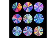 Vibrant abstract radial color burst pattern collection Product Image 1