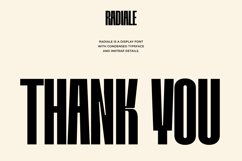 Radiale - Condensed Font Product Image 12