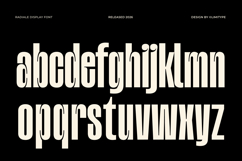 Radiale - Condensed Font Product Image 6