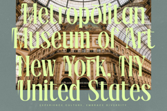 Radiance Beverage - Modern Display Serif Font Product Image 2