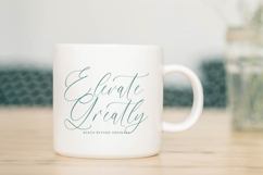 Radiant Majestic - Modern Stylish Calligraphy Product Image 2