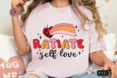 Radiate Self Love PNG | Valentine's Day PNG Product Image 1
