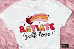 Radiate Self Love PNG | Valentine's Day PNG Product Image 2