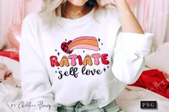 Radiate Self Love PNG | Valentine's Day PNG Product Image 4