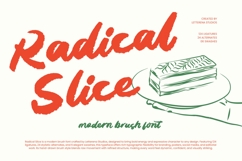 Radical Slice - Modern Brush Font Product Image 1