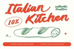 Radical Slice - Modern Brush Font Product Image 4