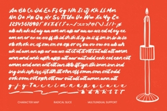 Radical Slice - Modern Brush Font Product Image 8