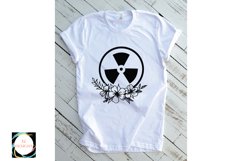 Radiographer/rad tech svg with floral and pulse design Product Image 2