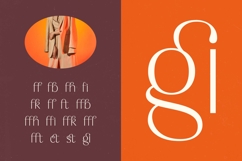 Rafbela Egitha - Elegant Sans Serif Display Product Image 19