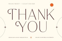 Rafbela Egitha - Elegant Sans Serif Display Product Image 20