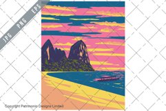 Railay or Rai Leh Beach Krabi and Ao Nang in Thailand WPA Product Image 1