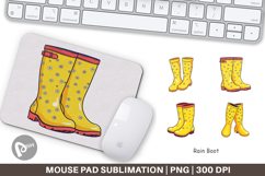 Mouse Pad Spring Rain Boot Product Image 1