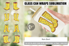 Glass Can Spring Rain Boot Product Image 1
