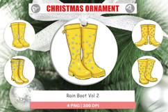 Ornament Spring Rain Boot Product Image 1