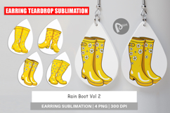 Earring Spring Rain Boot Product Image 1