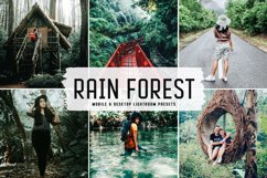 Rain Forest Mobile &amp; Desktop Lightroom Presets Product Image 1