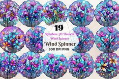 wind spinner png, 3d flowers, paper flowers, quilled paper, sublimation designs, commercial use, garden wind spinner, bright rainbow, printable sublimate, floral spinner, 10 inch, porch decor, summer wind spinner,wind spinner, wind spinner png, outdoor wi