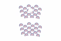 rainbow 4th of july starbucks 24oz cold cup wrap svg presized template for tumbler venti suitable for cricut and silhouette
