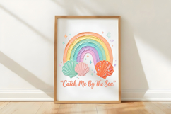 Rainbow Catch Me by the Sea PNG Product Image 5