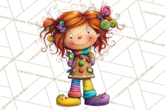 Rainbow Christmas Magic PNG Clipart, Christmas Trees Png Product Image 4