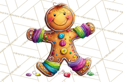 Rainbow Christmas Magic PNG Clipart, Christmas Trees Png Product Image 4