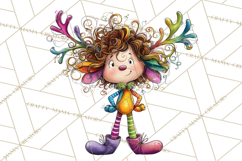 Rainbow Christmas Magic PNG Clipart, Christmas Trees Png Product Image 4